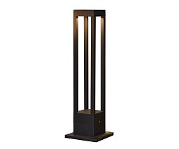Уличный светильник-столбик Kink Light Пулми черный 09303-60F,19