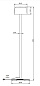 191003107-CH Roger Pradier Bark N°3 LED 41W - 2700°K GRIS 107 PRISE TYPE J Торшер — фото 1