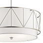 Birkleigh 11.5" 4 Light Pendant with Satin Etched Glass Satin Nickel подвесной светильник 52072SN Kichler — фото 2