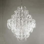 CL0028.NI.ES Sorbonne Glass Chandelier