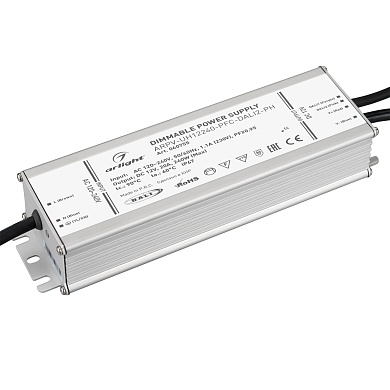 040755 Arlight блок питания ARPV-UH12240-PFC-DALI2-PH (12V, 20A, 240W)