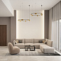 Люстра Denkirs Orbit DK4067-BK+SG — фото 2