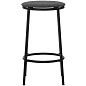 506086 Normann Copenhagen Circa Барный стул 65 см, темно-серый меланж / Main Line Flax 16 — фото 1