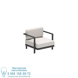 Alura Lounge one seater coated aluminium Royal Botania Alura комплект уличной мебели