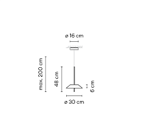 Mayfair,Pendant Graphite and green 2700K,1-10V PUSH