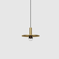 oran pendant kap craft sphere bulb, LED, brushed gold, gear excl.