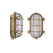 Tortuga 200.09 - Outdoor wall lamp - Moretti Luce natural-brass