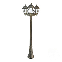 Садово-парковый фонарь FUMAGALLI ARTU BISSO/SABA 3L K22.158.S30.BYE27