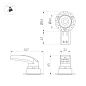Встраиваемый безрамочный светильник Arlight MS-RIALTO-TRIMLESS-R40-9W — фото 1