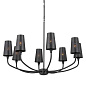 Adeena 36.5" 8 Light Chandelier Black люстра 52509BK Kichler — фото 6