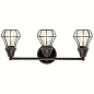 Bayley 3 Light Vanity Light with Edison Bulbs Olde Bronze настенный светильник 37431 Kichler — фото 2