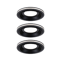 Downlight Sormus 3-piece set round 3x4 3x300lm