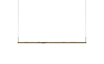 RANDOM STICK PENDANT 150CM GOLD 2700K CE