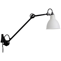 Lampe GRAS - 222 - Applique/Abat-jour blanc cassé