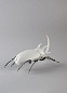 01009478 Lladro White Insects фарфоровая фигурка белого жука — фото 2