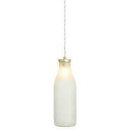 MLP231 Mullan Lighting Milk Bottle одноламповый подвесной стеклянный светильник бутылочной формы