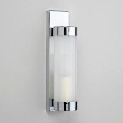 WB0009.CH.EU Art Deco Bathroom Wall Light, Chrome