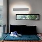 Настенный светильник Zig Zag AP D53 SQUARE 3000K Ideal Lux 356686, серый — фото 2