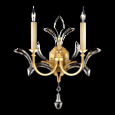 701850-3 Beveled Arcs 22" Sconce бра, Fine Art Lamps