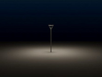 Minislot disk Simes, светильник функционального освещения для улицы