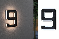Solar House number light Number 2