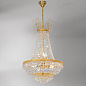 Kolarz Empire 0412.88+4.3.SpT люстра золото 24 карата ø65cm высота 107cm мин. высота 117cm макс. высота 137cm 8+4 лампы e27+e14 — фото 1