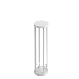 Flos In Vitro садовый светильник цилиндрической формы белого цвета