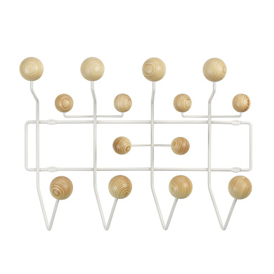 20119106 Hang It All Vitra Вешалка настенная деревянная на белом