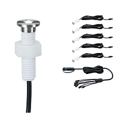 Plug-Shine-Rec-6 Paulmann Plug & Shine Комплект встраиваемых светильников