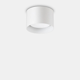 277417 Ideal lux Spike потолочный светильник встраиваемого типа с округлым рассеивателем белого цвета