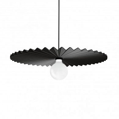 CA021ABBEZZ Linea Light Doge SP L люстра с плиссированным эффектом чёрный