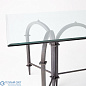 Acquedotto Table W/Rectangular Glass Top - 48 x96 x1/2 Global Views стол