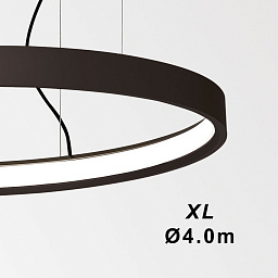 SUPERLOOP HC 400 SBL 930 B Delta Light SUPERLOOP черный подвесной потолочный светильник
