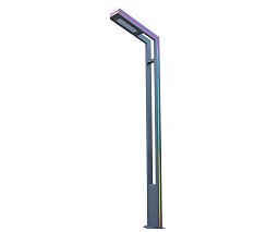 Парковый светильник Kink Light Миле с RGB-подсветкой 09201-F(220V),16(RGB)