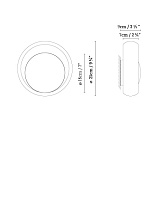 RING W BLACK; RING W BRASS 21 x 32 x 33 cm; RING W WHITE VOL 0,022 m³; RING W +