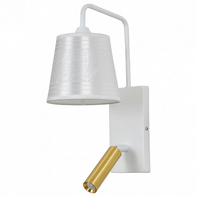 598/1A White/Brass Escada 598 бра с подсветкой 40W