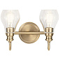 Greenbrier 2 Light Vanity Light Classic Bronze настенный светильник 45391CLZ Kichler — фото 1