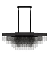 Triac Dimmable Matt Black Steel & Aluminium LED 46Watt 220-240Volt 1654Lm IP20 3000K L:120 W:31 H:66.3-157 cm