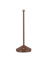 Corten Die-Casting Aluminium & Polycarbonate Frost LED 2Watt 120Lm 3.700Volt 3000K IP54 D: 12 H: 28.5cm
