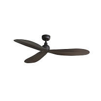 PALMA M Brown ceiling fan Wall Control black