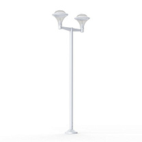 Dallas N° 11; Smoked polycarbonate E27 75W; White