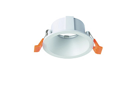 CLT 043C WH Crystal Lux Torus встраиваемый потолочный светильник белого цвета с отражателем