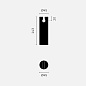 Трековый светильник 24 В Kreon Holon 40 Wallwasher On-Kagi Level 1 — фото 1