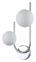 642/2A Silver Escada Sphere бра с двумя шаровыми плафонами