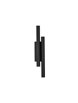 Sandy Black Aluminium LED 15Watt 220-240Volt 715Lm IP20 3000K Light Up & Down L:5.5 W:7 H:38 cm