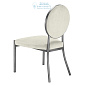 112162 Dining Chair Scribe gunmetal pebble grey Eichholtz
