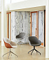 About A Chair Вращающееся мягкое кресло на козлах Hay PID496404 — фото 3