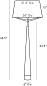 79160-401 Elden Floor Lamp Arteriors торшер