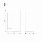 Уличный настенный светильник Arlight LGD-FORMA-WALL-TWIN-R90-2X12W — фото 8