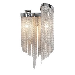 Бра Favourite Multivello 1156-2W — настенное бра на две лампы с хромированными цепочками
